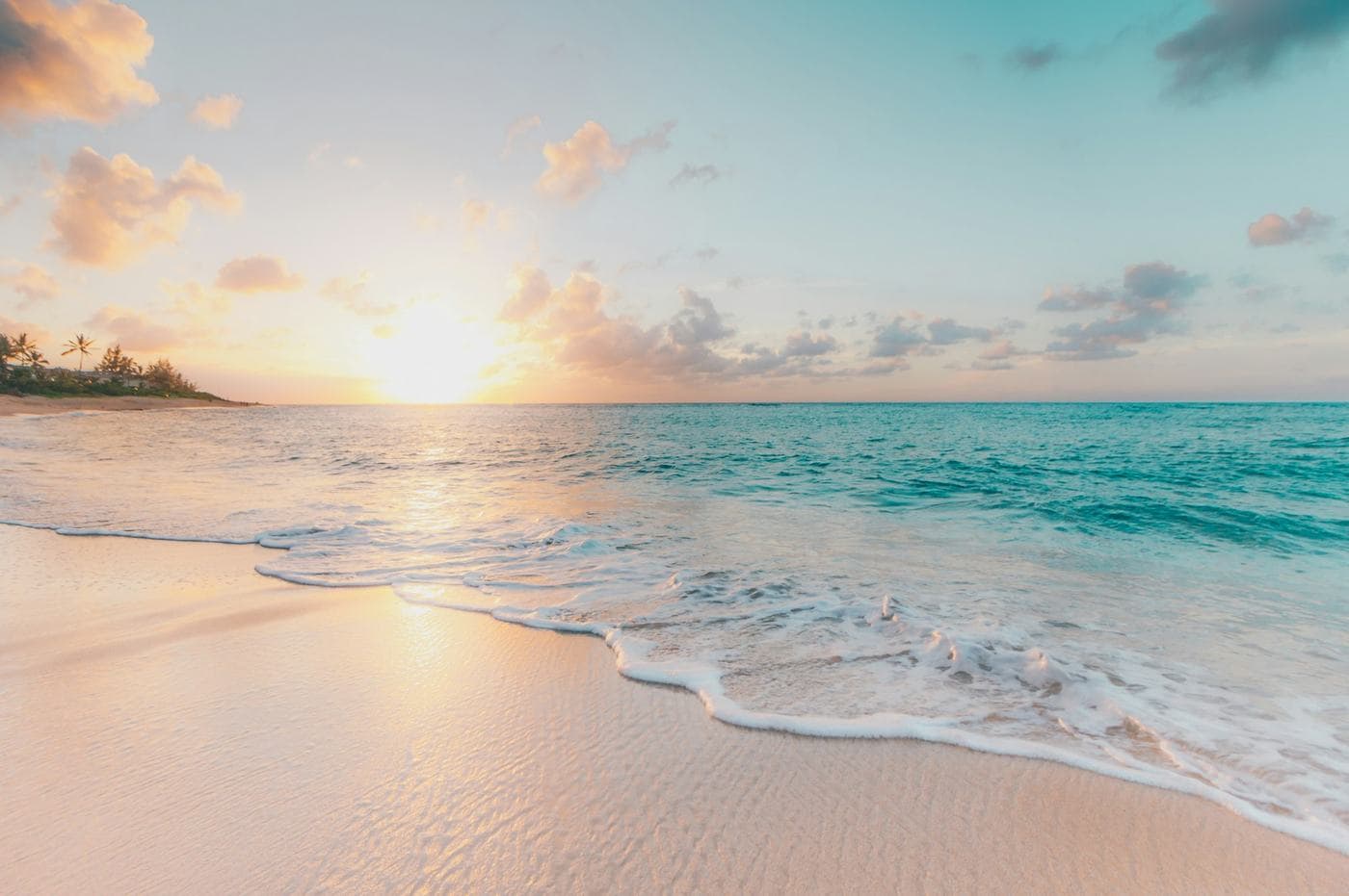 Open ocean toward the horizon